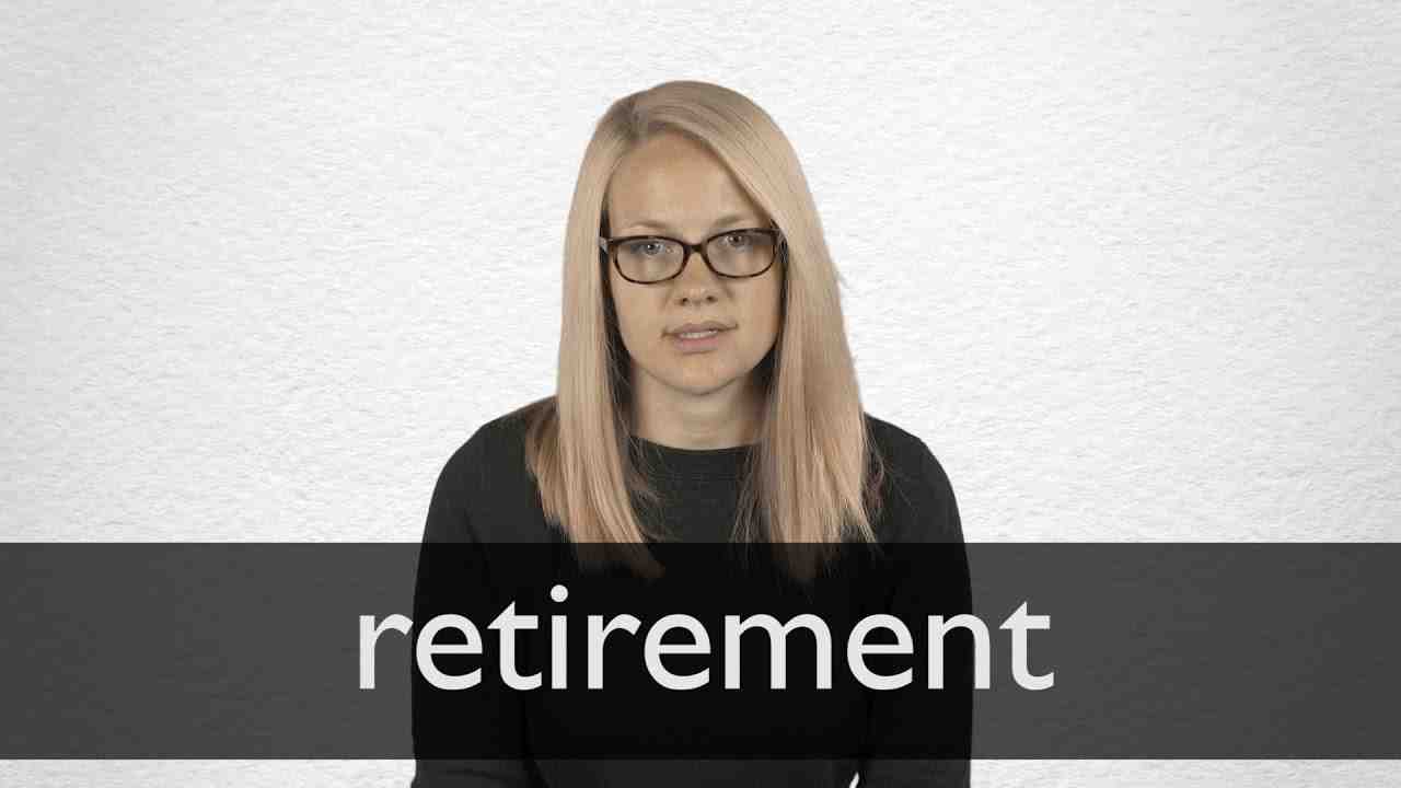 What is retired person?